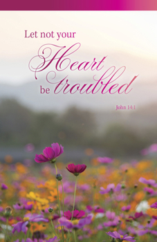 Funeral Bulletin: Let Not (Package Of 100) : John 14:1 (KJV)