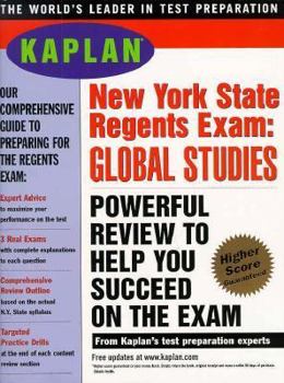 Paperback Kaplan New York State Regents Exam: Global Studies Book