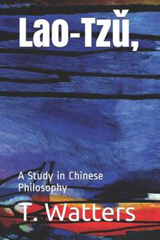 Paperback Lao-Tzǔ,: A Study in Chinese Philosophy Book