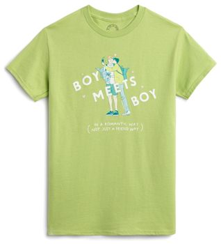 Heartstopper: Boy Meets Boy Unisex T-Shirt Medium