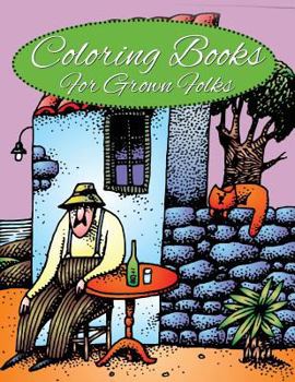Paperback Coloring Books for Grown Folks Book