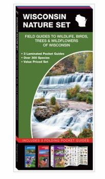 Pamphlet Wisconsin Nature Set: Field Guides to Wildlife, Birds, Trees & Wildflowers of Wisconsin Book
