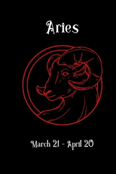 Paperback Aries Notebook: This simple lined notebook/journal is customized for just Aries! Book