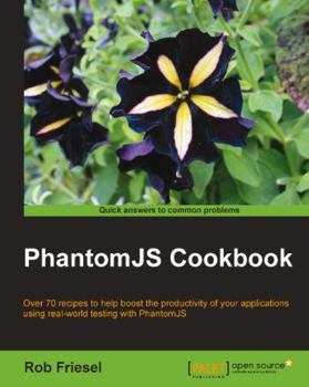 Paperback PhantomJS Cookbook Book