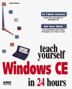 Paperback Teach Yourself Windows CE in 24 Hours Book