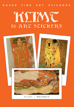 Paperback Klimt: 16 Art Stickers Book