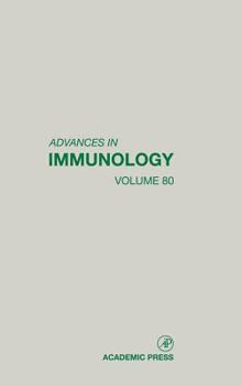 Hardcover Advances in Immunology: Volume 80 Book
