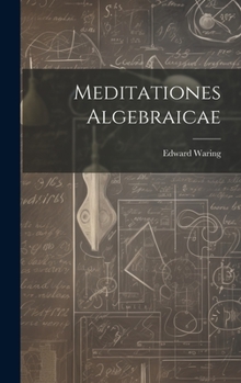 Hardcover Meditationes Algebraicae Book