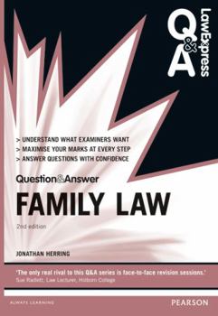 Paperback Law Express Question and Answer: Family Law Book