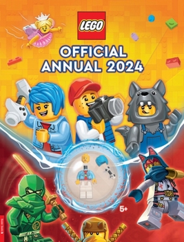 Hardcover Legoâ(r) Books: Official Annual 2024 (with Gamer Legoâ(r) Minifigure) Book