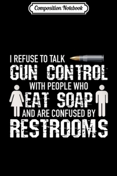 Composition Notebook: 2nd Amendment - Anti Gun Control  Journal/Notebook Blank Lined Ruled 6x9 100 Pages