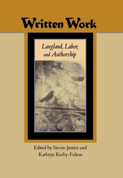 Hardcover Written Work: Langland, Labor, and Authorship Book