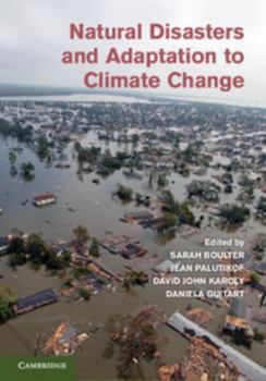 Hardcover Natural Disasters and Adaptation to Climate Change Book