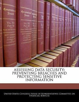 Paperback Assessing Data Security: Preventing Breaches and Protecting Sensitive Information Book