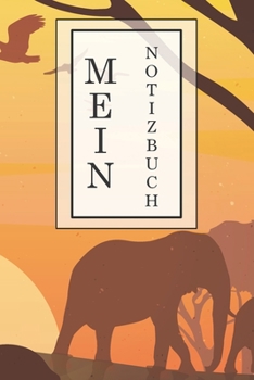 Mein Notizbuch: Kreatives Notizbuch, Tagebuch, Journal | Geschenkidee | stylisches Design | handliches Format | 120 Blanko Seiten | 6x9 inches (ca. DIN A5) | Büro, Schule, Zuhause (German Edition)