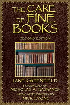 Paperback The Care of Fine Books Book