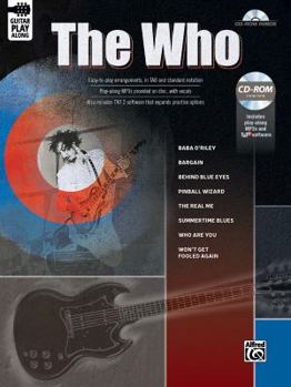 Paperback The Who Guitar Play-Along: Guitar Tab, Book & CD-ROM Book