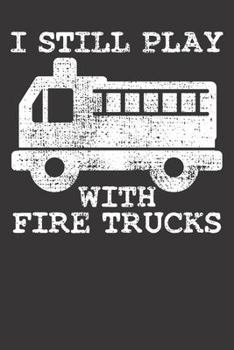 Notebook: Firetrucks Dot Grid 6x9 120 Pages