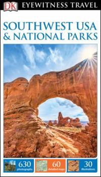 Paperback DK Eyewitness Travel Guide Southwest USA and National Parks Book