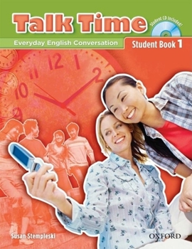 Paperback Talk Time 1 Student Book with Audio CD: Everyday English Conversation Book