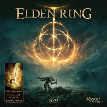Calendar Elden Ring 2025 Wall Calendar Book