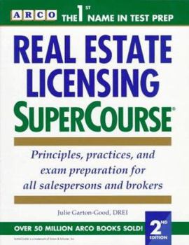 Paperback Real Estate Licensing Supercourse Book