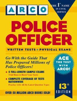 Paperback Police Officer: Written Tests, Physical Exams Book