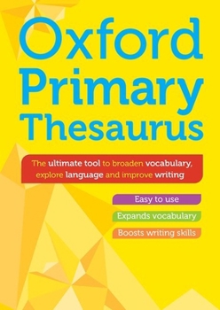 Hardcover Oxford Primary Thesaurus Book