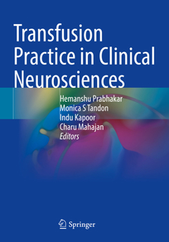 Paperback Transfusion Practice in Clinical Neurosciences Book