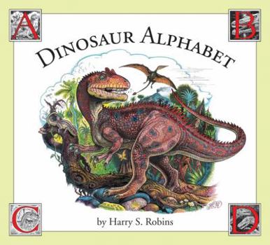 Hardcover Dinosaur Alphabet Book