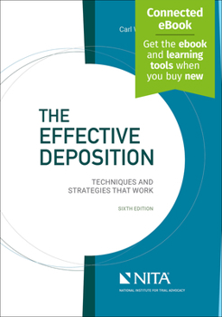 Paperback The Effective Deposition: Techniques and Strategies That Work [Connected Ebook] Book