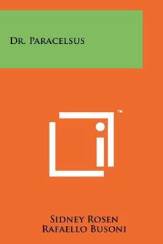 Paperback Dr. Paracelsus Book