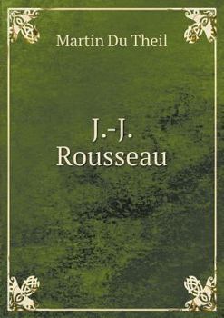 Paperback J.-J. Rousseau [French] Book
