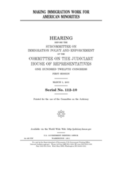 Paperback Making immigration work for American minorities Book