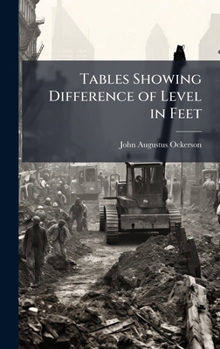 Hardcover Tables Showing Difference of Level in Feet Book