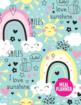 Meal Planner: Simple Year 365 Daily - 52 Week Calendar Meal Planner Daily Weekly and Monthly For Track & Plan Your Meals Food Planning | Large 8.5 x 11 Inch | 110 Pages  - Design Element BT 098821