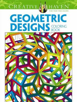 Paperback Creative Haven Geometric Designs Collection Coloring Book