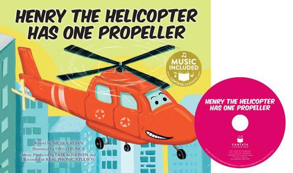 Library Binding Henry the Helicopter Has One Propeller Book