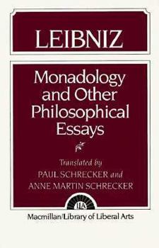Paperback Monadology and Other Philosophical Essays Book