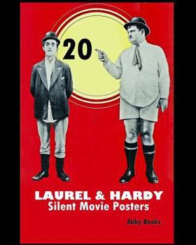 Paperback 20 Laurel and Hardy Silent Movie Posters Book