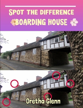 Paperback Spot the difference Boarding house: Picture puzzles for adults Can You Really Find All the Differences? Book