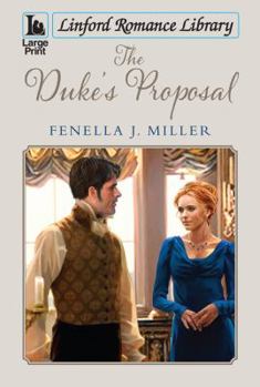 Paperback The Duke's Proposal [Large Print] Book