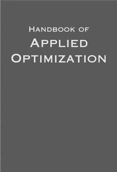 Hardcover Handbook of Applied Optimization Book