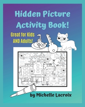 Paperback Hidden Picture Activity Book