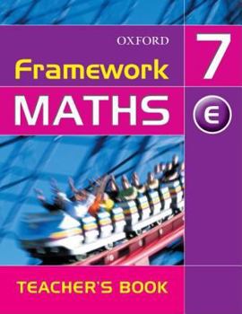 Hardcover Framework Maths Year 7 Extension Teacher's Book