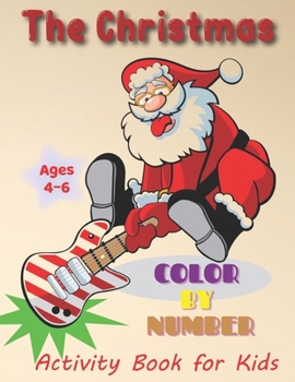 Paperback The Christmas: Easy and Cute Christmas Holiday Coloring Designs for Children. Book