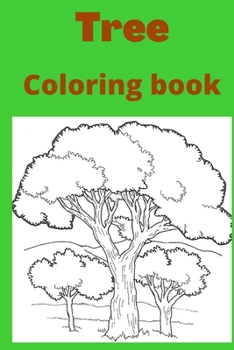 Paperback Tree Coloring book: Kids for Ages 4-8 Book