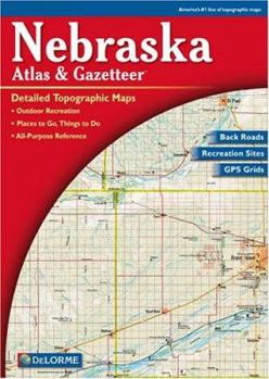 Paperback Delorme Nebraska Atlas & Gazetteer Book