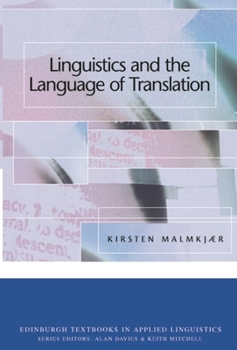 Paperback Linguistics and the Language of Translation Book