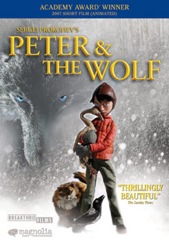 DVD Peter & the Wolf Book